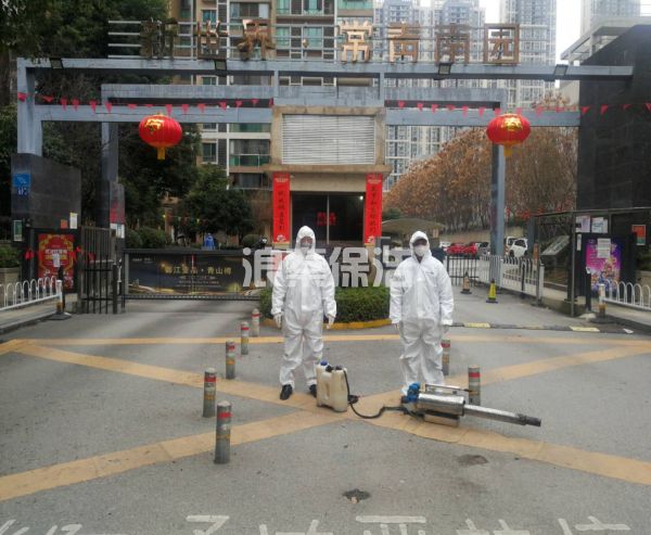 新世界常青南園噴霧消毒